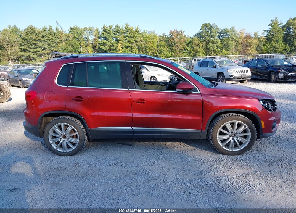 2013 VOLKSWAGEN TIGUAN VIN: WVGBV7AX9DW000978