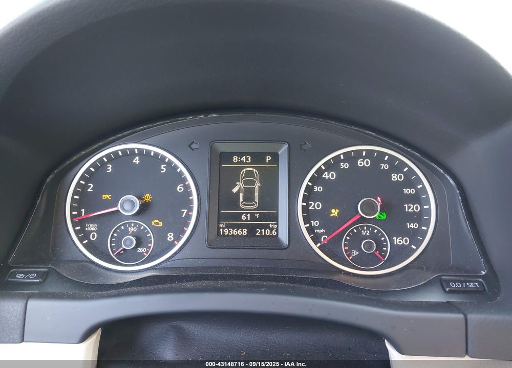 2013 VOLKSWAGEN TIGUAN VIN: WVGBV7AX9DW000978