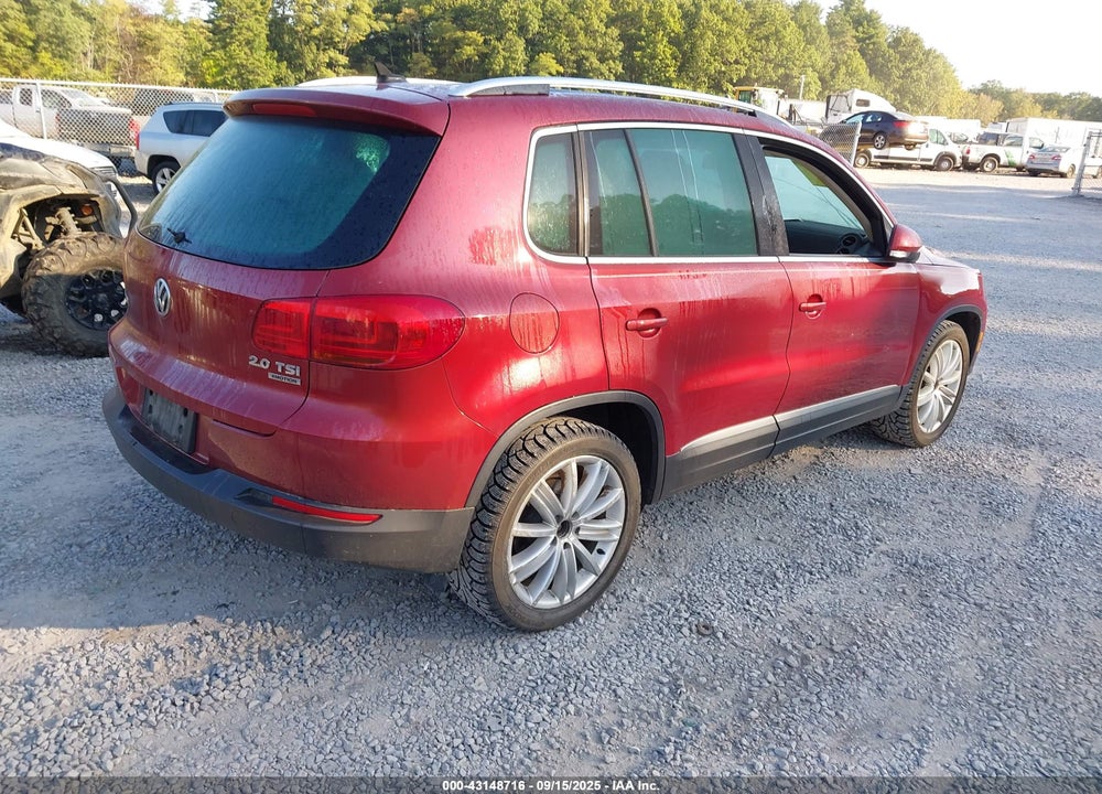2013 VOLKSWAGEN TIGUAN VIN: WVGBV7AX9DW000978