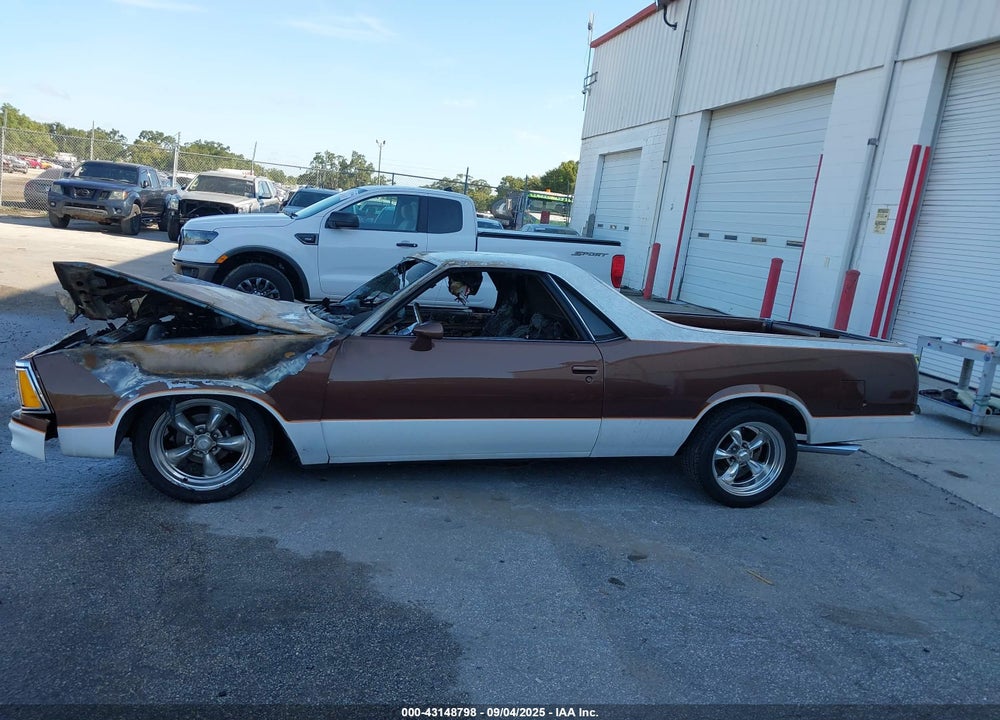 1981 CHEVROLET EL CAMINO VIN: 1GCCW80H1BR473940
