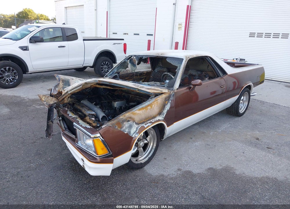 1981 CHEVROLET EL CAMINO VIN: 1GCCW80H1BR473940