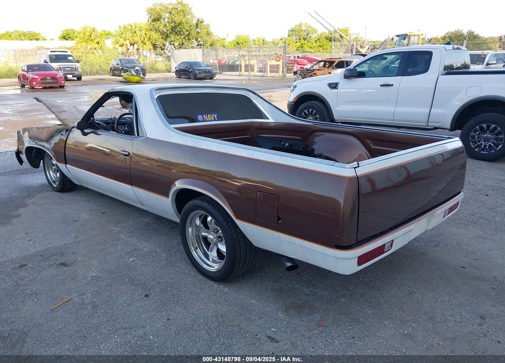 1981 CHEVROLET EL CAMINO VIN: 1GCCW80H1BR473940