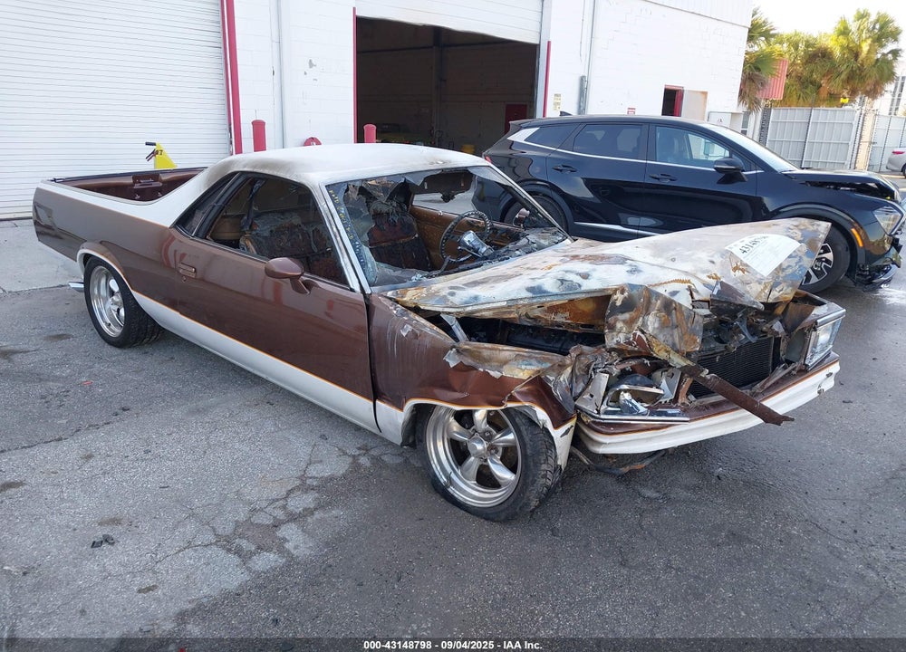 1981 CHEVROLET EL CAMINO VIN: 1GCCW80H1BR473940