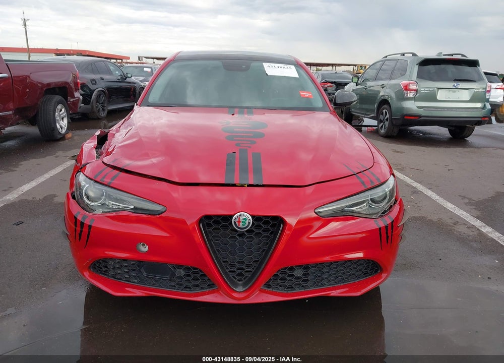 2018 ALFA ROMEO GIULIA VIN: ZARFAEEN9J7597253