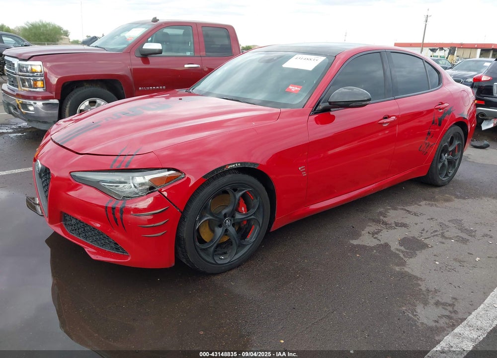 2018 ALFA ROMEO GIULIA VIN: ZARFAEEN9J7597253