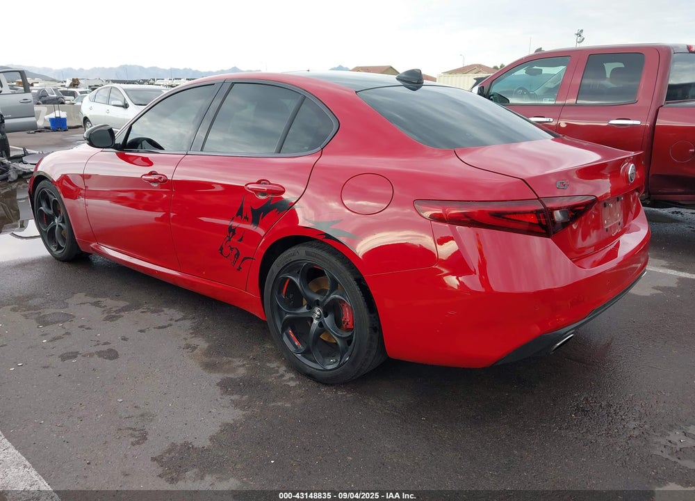 2018 ALFA ROMEO GIULIA VIN: ZARFAEEN9J7597253