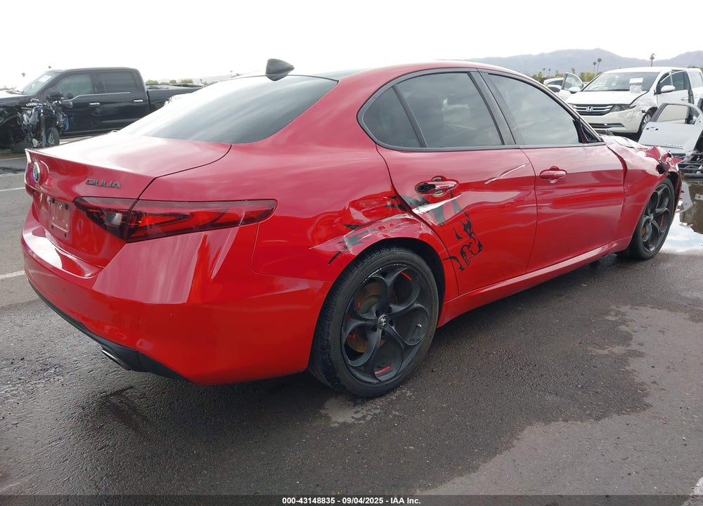 2018 ALFA ROMEO GIULIA VIN: ZARFAEEN9J7597253
