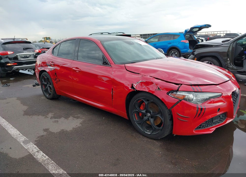2018 ALFA ROMEO GIULIA VIN: ZARFAEEN9J7597253