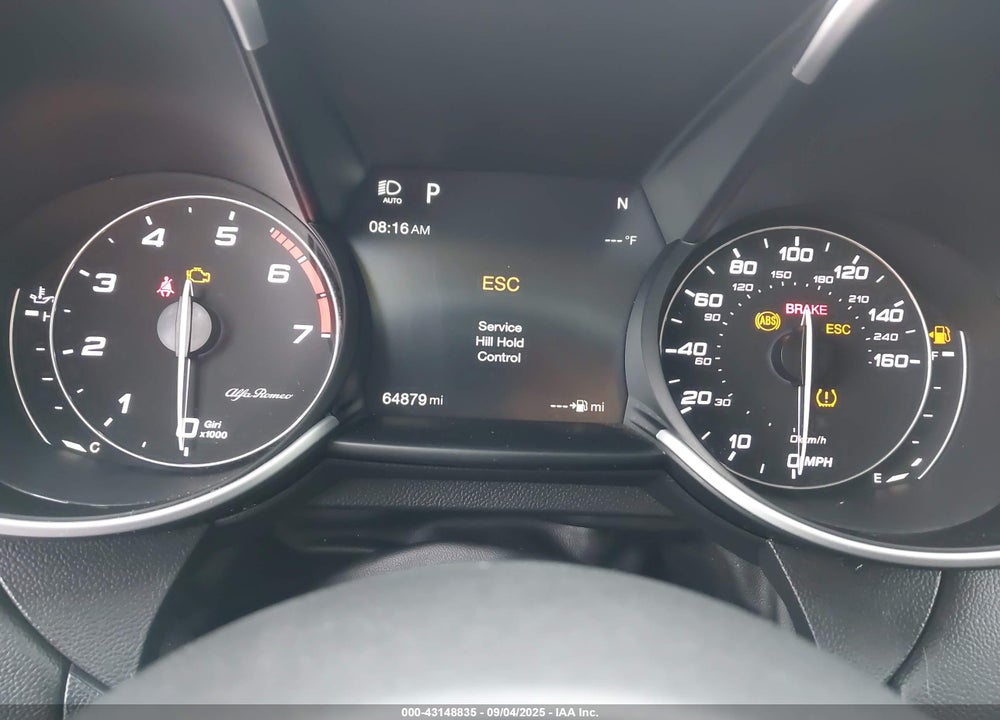 2018 ALFA ROMEO GIULIA VIN: ZARFAEEN9J7597253