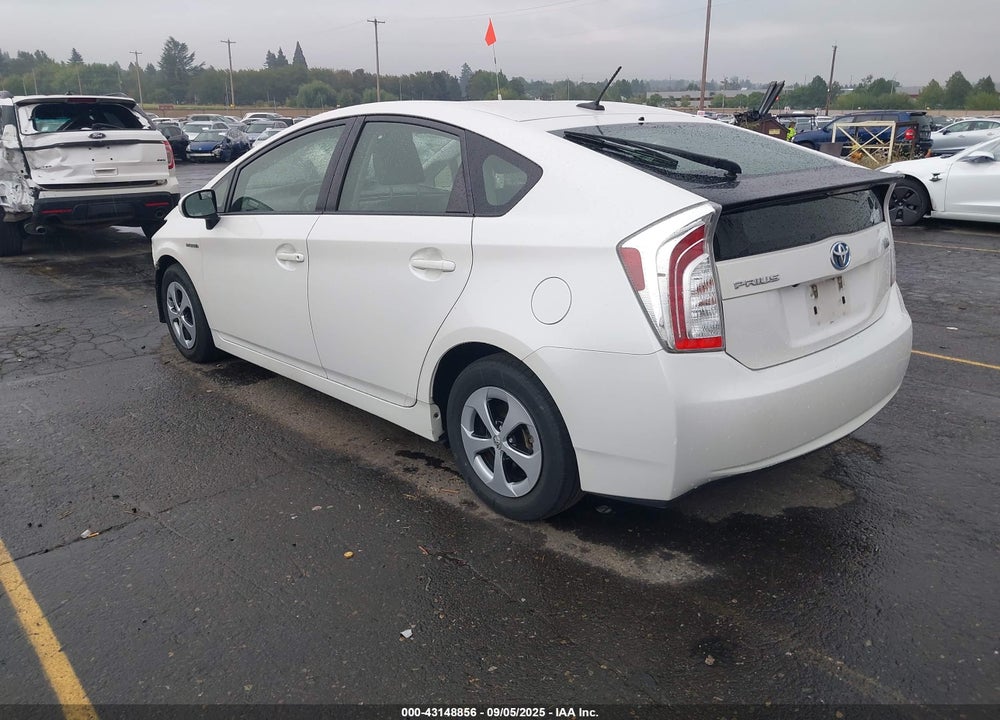 2013 TOYOTA PRIUS FOUR VIN: JTDKN3DU5D5590861