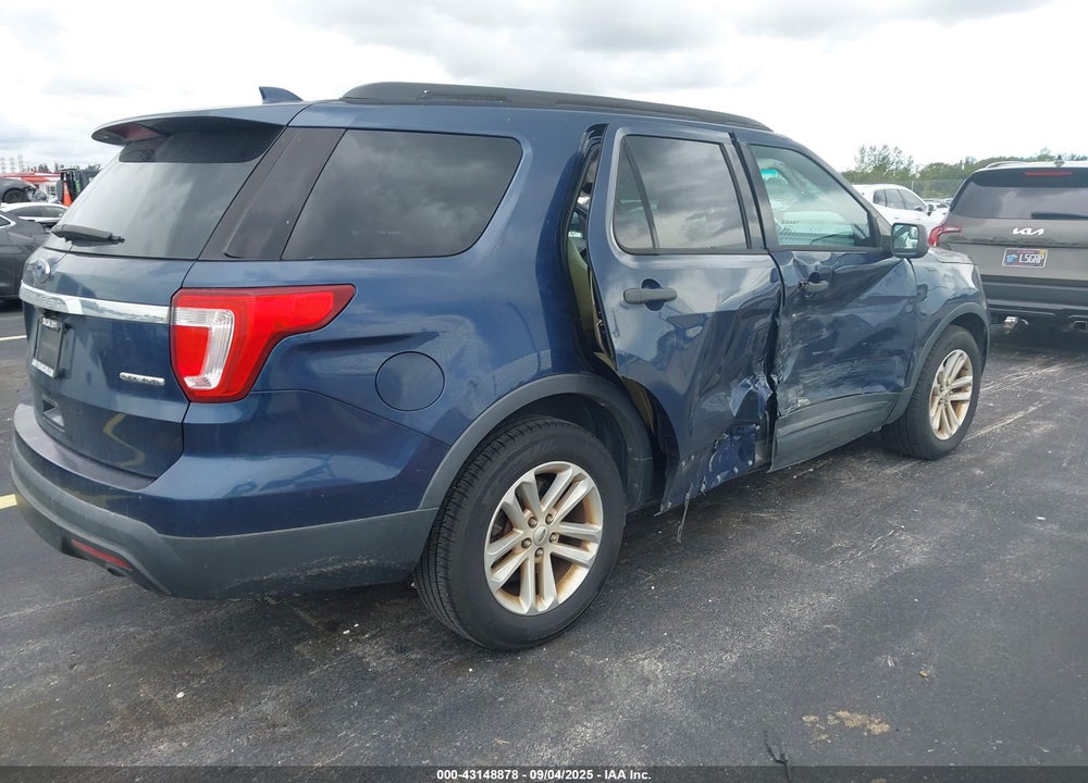 2016 FORD EXPLORER VIN: 1FM5K7B84GGA60596