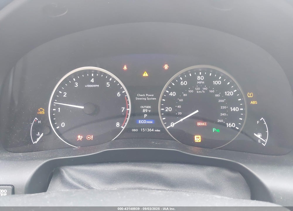 2013 LEXUS ES 350 VIN: JTHBK1GG1D2047185