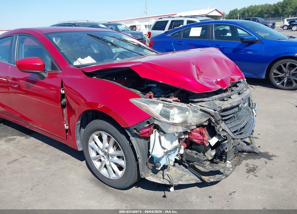 2014 MAZDA 3 I TOURING VIN: JM1BM1V78E1149539