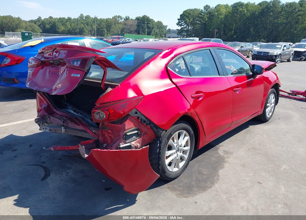 2014 MAZDA 3 I TOURING VIN: JM1BM1V78E1149539