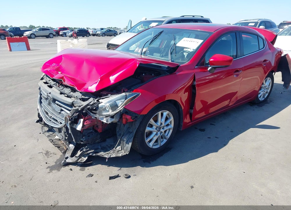 2014 MAZDA 3 I TOURING VIN: JM1BM1V78E1149539