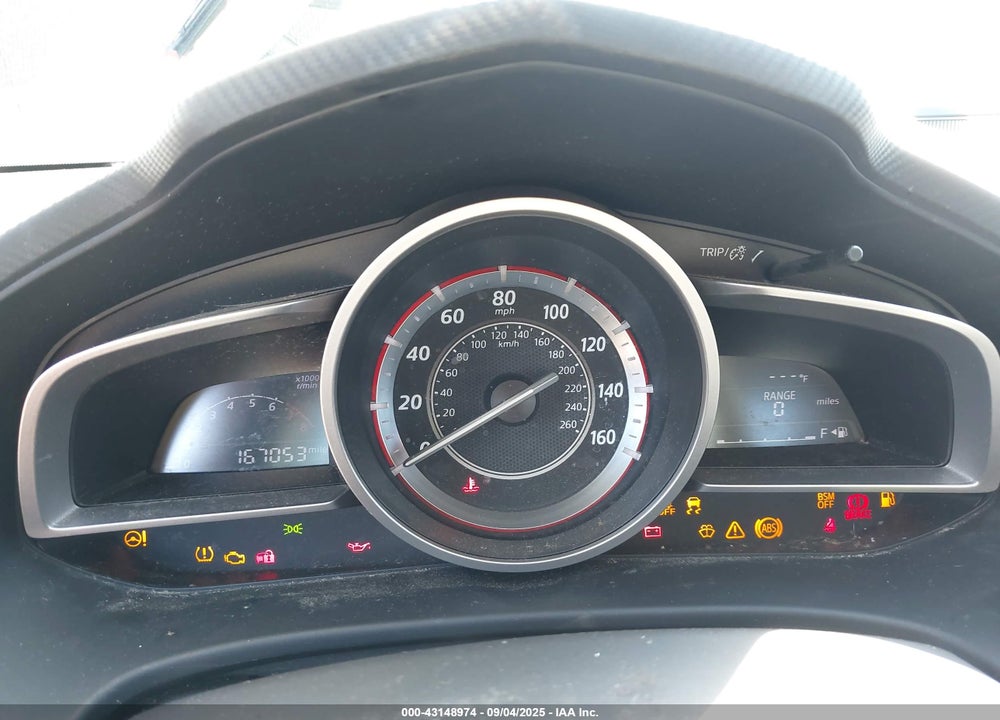 2014 MAZDA 3 I TOURING VIN: JM1BM1V78E1149539