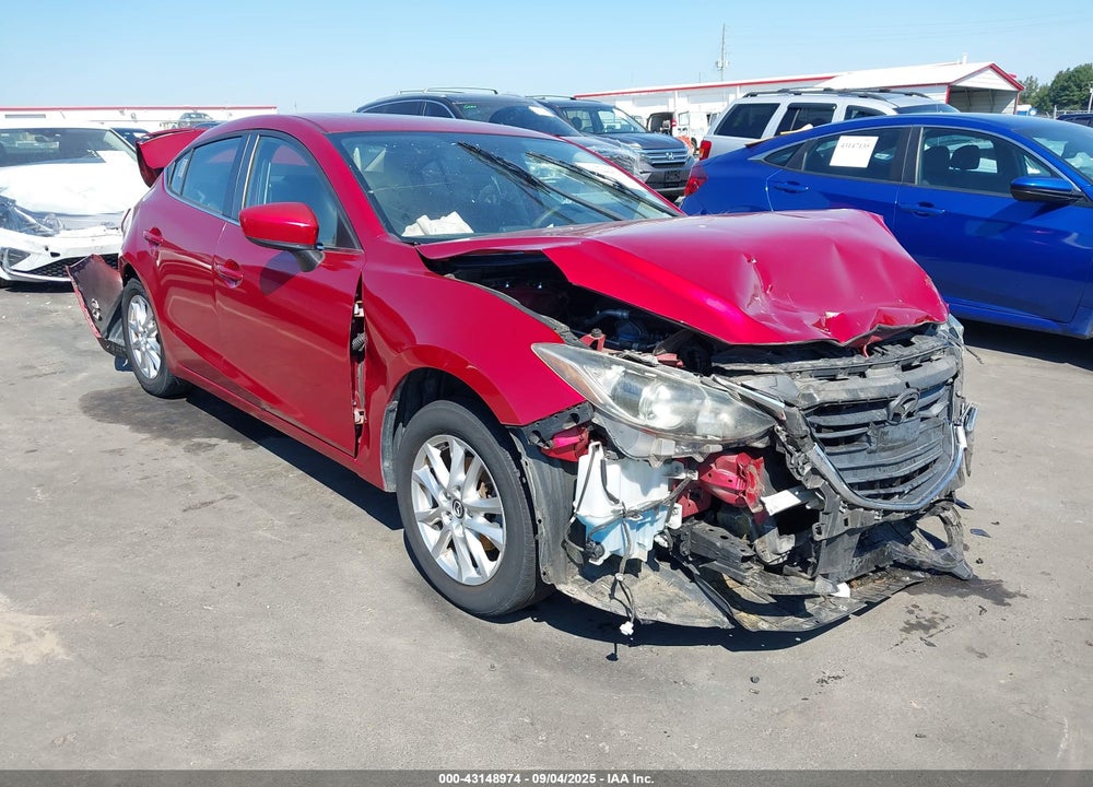 2014 MAZDA 3 I TOURING VIN: JM1BM1V78E1149539