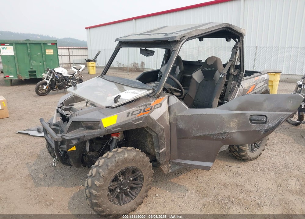 2021 POLARIS GENERAL 1000 PREMIUM VIN: 3NSGAP991MH656272
