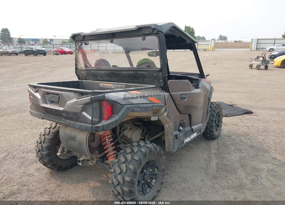 2021 POLARIS GENERAL 1000 PREMIUM VIN: 3NSGAP991MH656272
