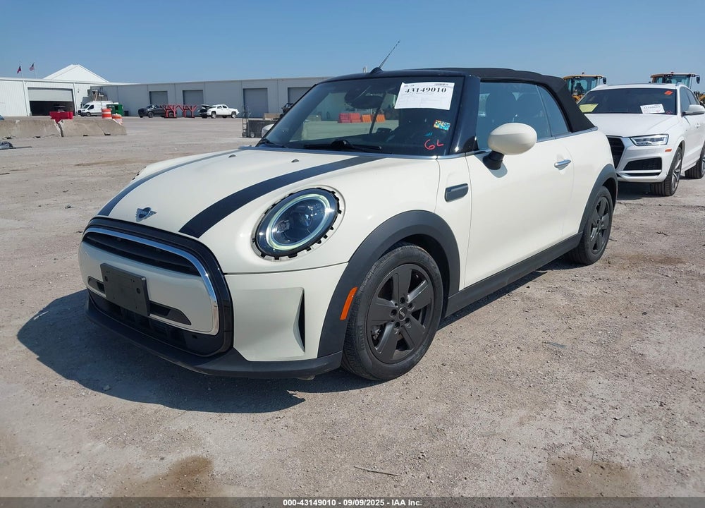 2022 MINI CONVERTIBLE VIN: WMW23DL01N3N49017