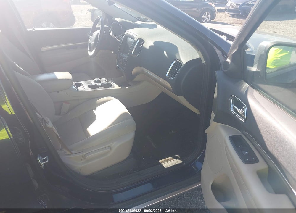2015 DODGE DURANGO VIN: 1C4RDJAG3FC145960