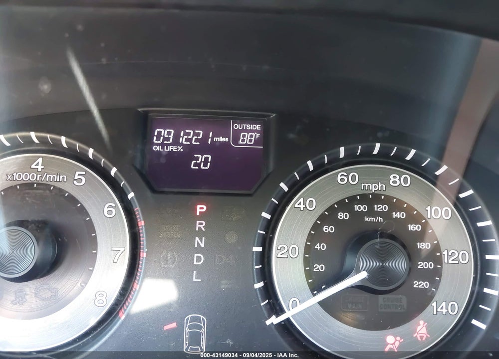 2016 HONDA ODYSSEY EX VIN: 5FNRL5H4XGB110889