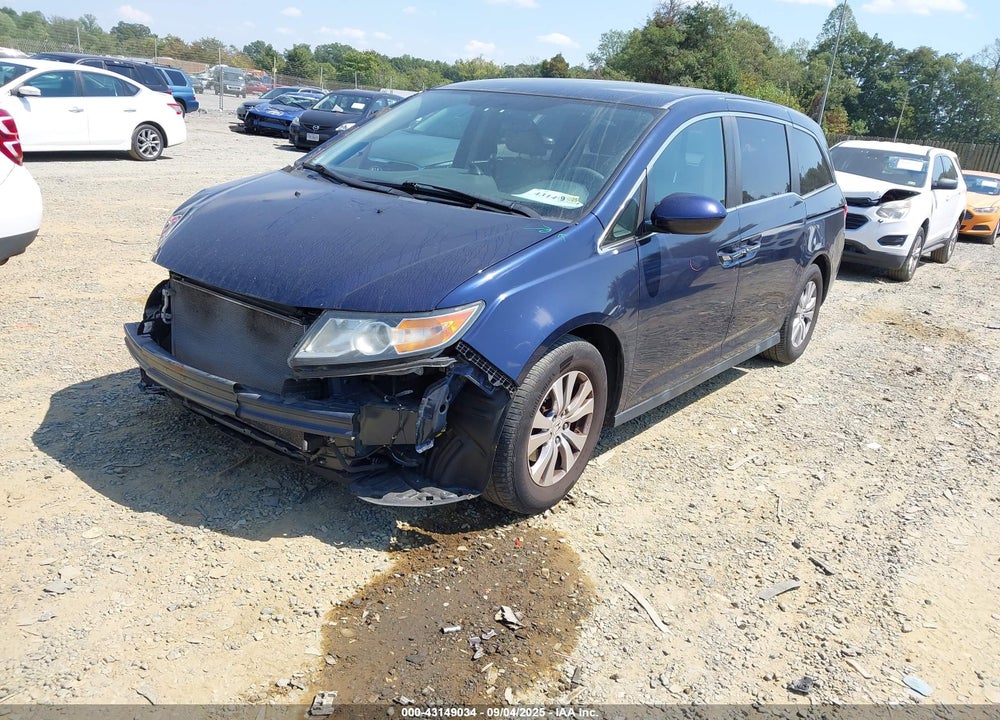 2016 HONDA ODYSSEY EX VIN: 5FNRL5H4XGB110889