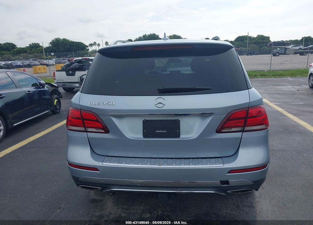 2016 MERCEDES-BENZ GLE 350 VIN: 4JGDA5JB9GA742537