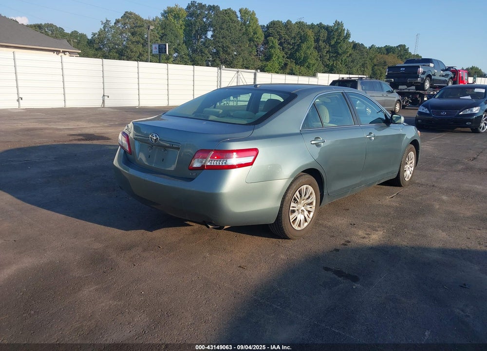 2011 TOYOTA CAMRY LE VIN: 4T1BF3EK1BU638932
