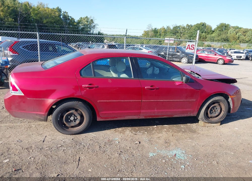 2006 FORD FUSION S VIN: 3FAFP06Z66R146364