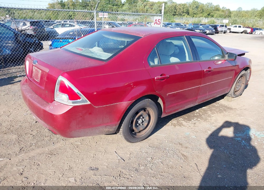 2006 FORD FUSION S VIN: 3FAFP06Z66R146364