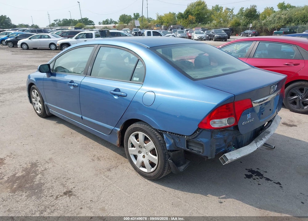 2009 HONDA CIVIC VIN: 1HGFA16589L013026