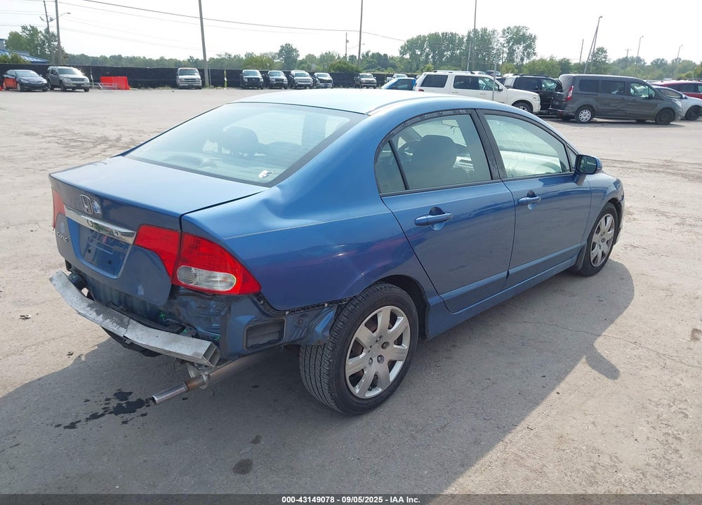 2009 HONDA CIVIC VIN: 1HGFA16589L013026