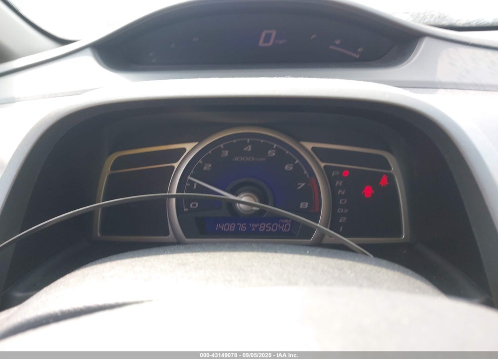 2009 HONDA CIVIC VIN: 1HGFA16589L013026