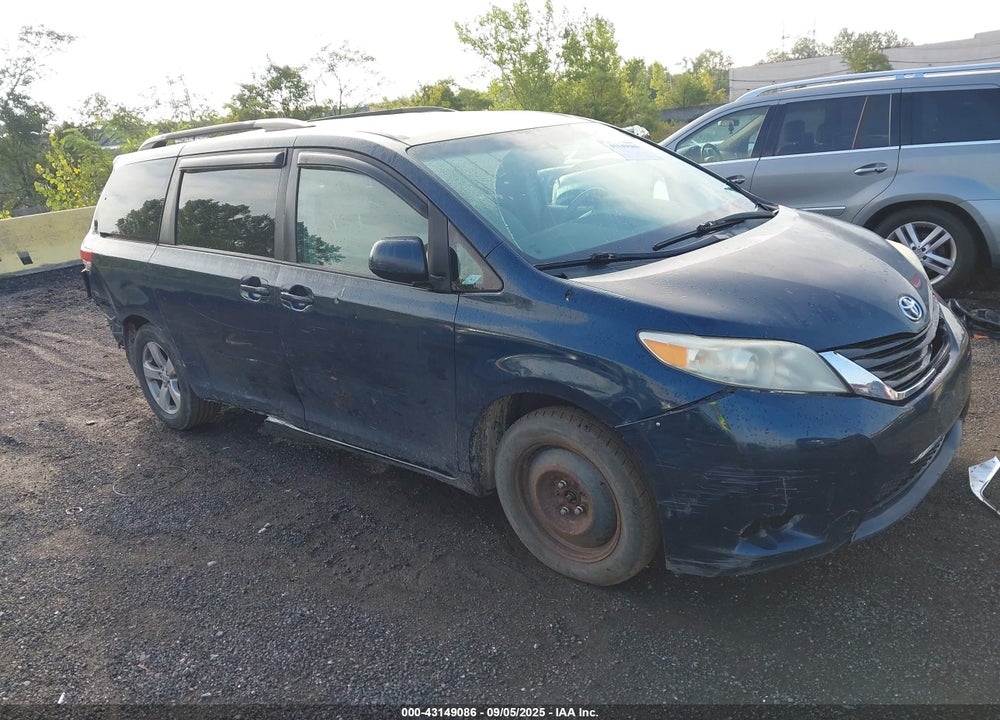 2011 TOYOTA SIENNA LE V6 VIN: 5TDKK3DCXBS051840