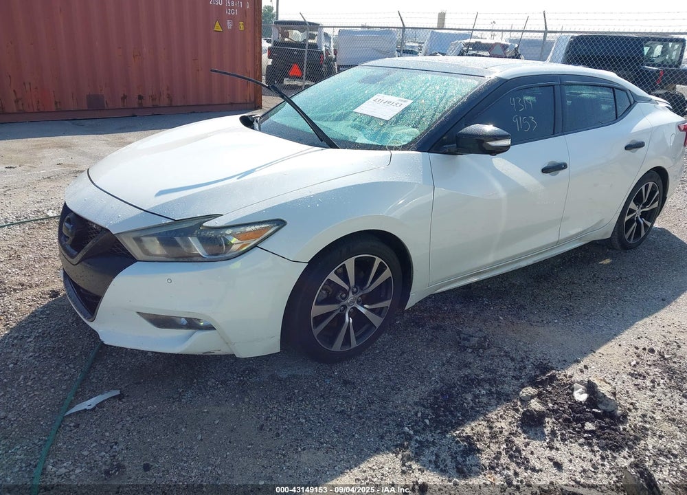 2016 NISSAN MAXIMA VIN: 1N4AA6APXGC405832