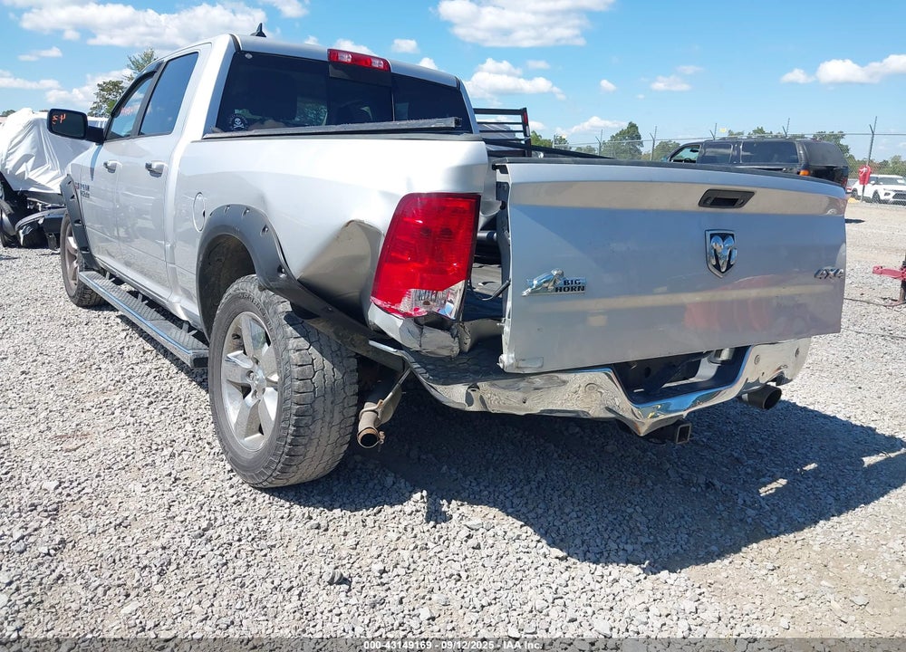 2017 RAM 1500 BIG HORN 4X4 6'4 BOX VIN: 1C6RR7TT2HS584291