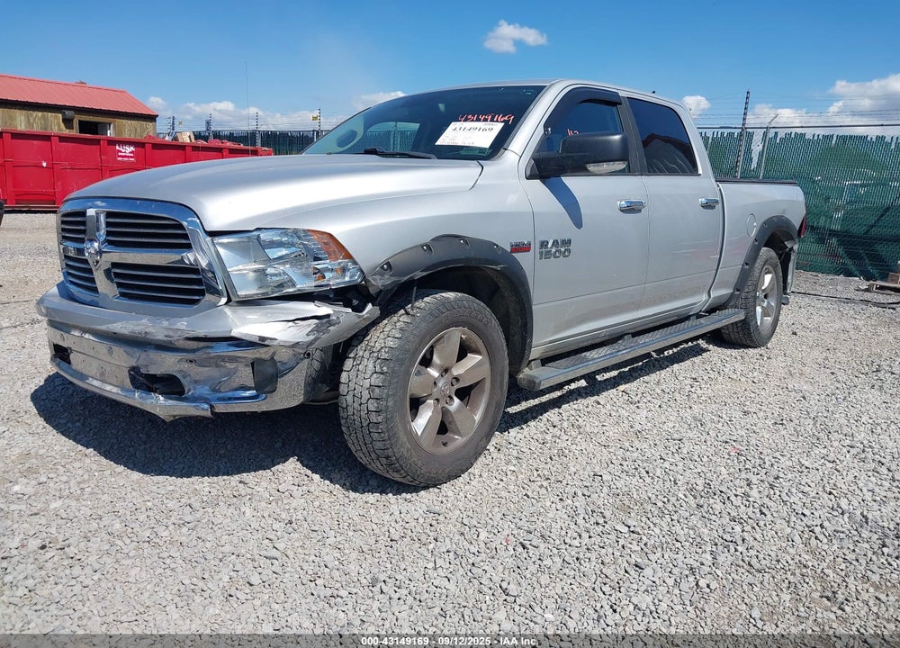2017 RAM 1500 BIG HORN 4X4 6'4 BOX VIN: 1C6RR7TT2HS584291