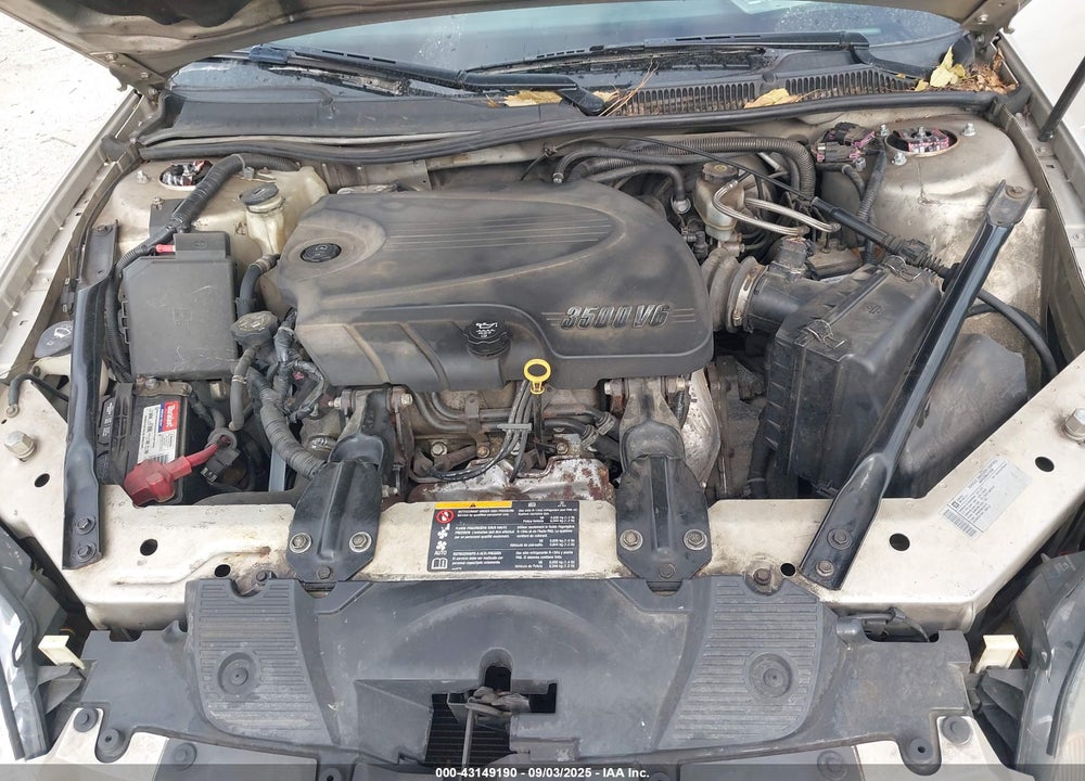 2011 CHEVROLET IMPALA VIN: 2G1WA5EK6B1120853
