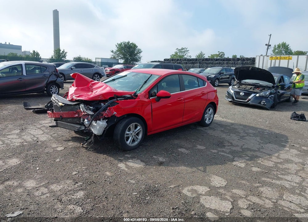 2018 CHEVROLET CRUZE VIN: 3G1BE6SM5JS654430