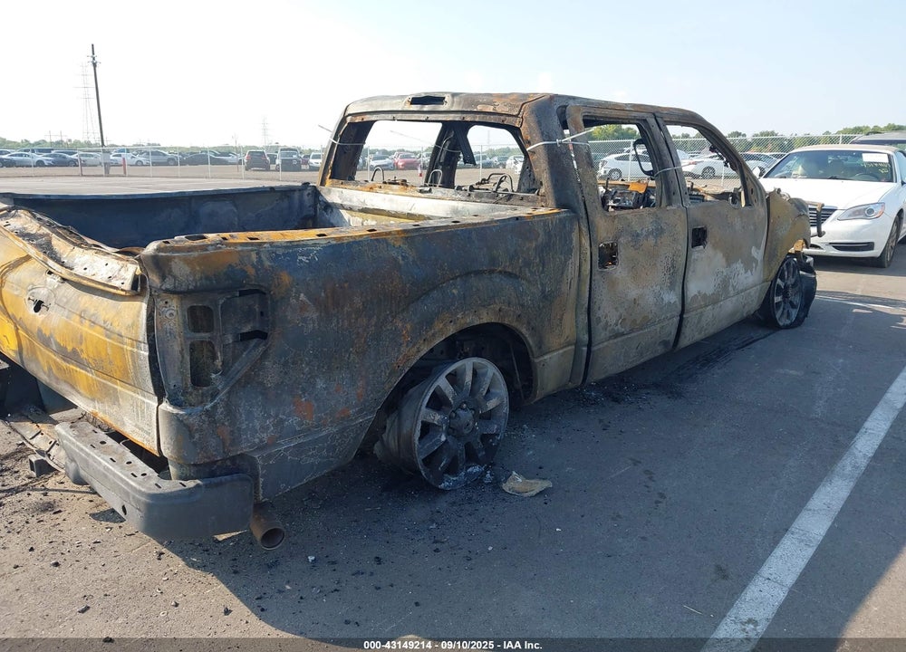2012 FORD F-150 VIN: 1FTFW1EF6CKD29631
