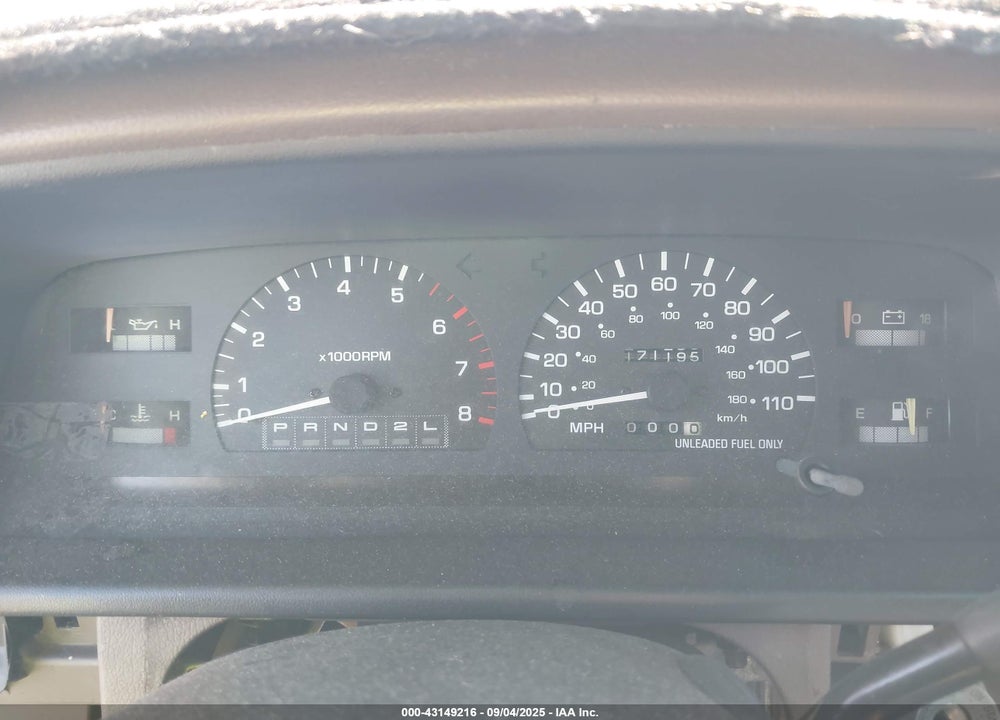 1998 TOYOTA T100 DX V6 VIN: JT4TN12D7W0039651