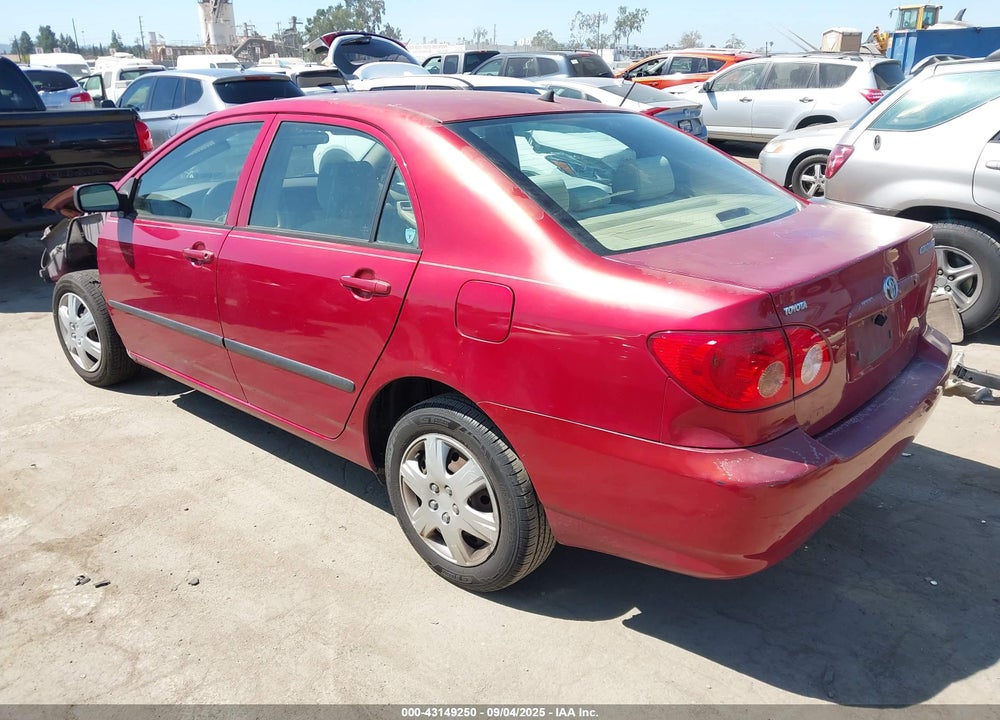 2007 TOYOTA COROLLA CE VIN: JTDBR32E570114305