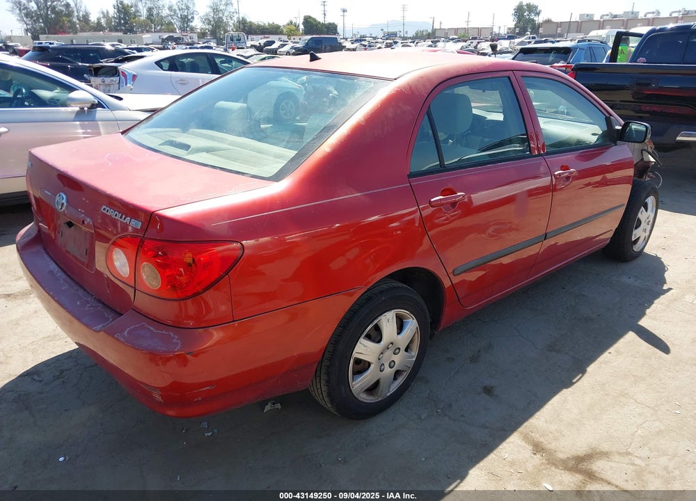 2007 TOYOTA COROLLA CE VIN: JTDBR32E570114305