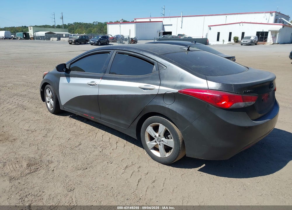 2013 HYUNDAI ELANTRA GLS VIN: 5NPDH4AE9DH379665