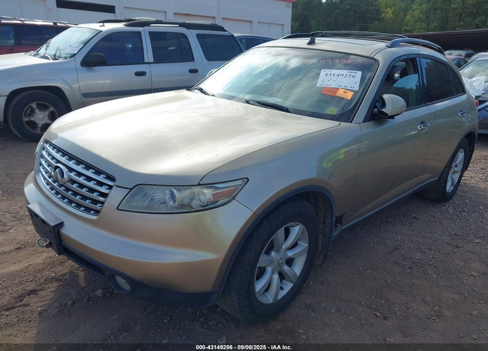 2004 INFINITI FX35 VIN: JNRAS08W84X216151