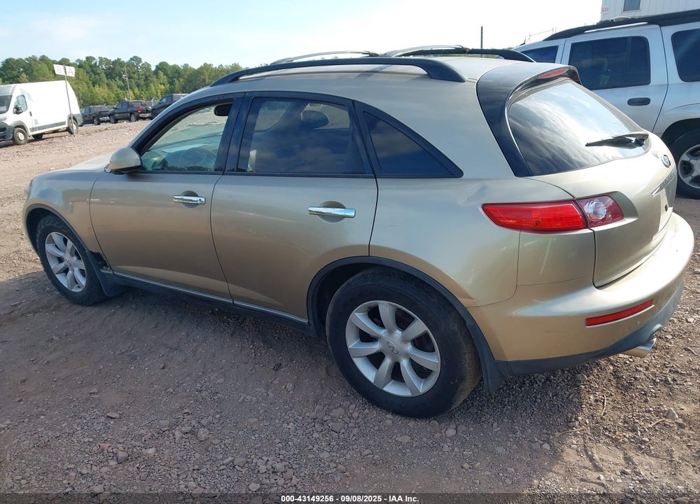 2004 INFINITI FX35 VIN: JNRAS08W84X216151