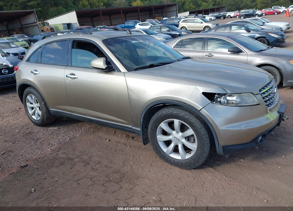2004 INFINITI FX35 VIN: JNRAS08W84X216151