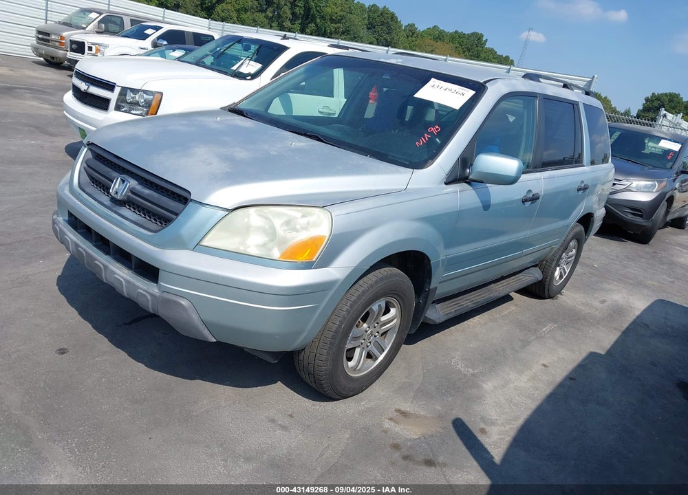 2003 HONDA PILOT EX-L VIN: 2HKYF18593H604788