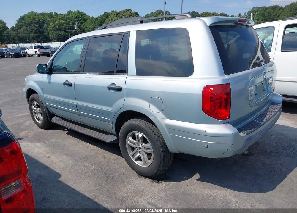 2003 HONDA PILOT EX-L VIN: 2HKYF18593H604788